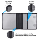 Cacturism Car Registration and Insurance Holder, Vehicle Glove Box Car Organizer Men Women Wallet Accessories Case for Cards, Es