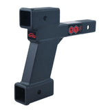 TOPTOW 64086 Trailer Dual Hitch Extender, 2-1/4-inch & 8-1/4-inch Rise/Drop, 2 Receiver, 2-inch Shank, 7500lbs Capacity