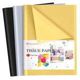 NACHLYNN 120 Sheets Brown Tissue Paper Bulks 14 x 20 inch Art Paper Crafts Gift Wrapping Paper for Crafts Gift Wedding Holiday P