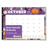 SUNEE Desk Calendar 20262027 Large 22x17 from October 2026 to March 2028, Extra Large Desktop Monthly Calendar Pad 18 Months Fo