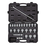 TEKTON 3/4 Inch Drive 6-Point Socket and Ratchet Set, 24-Piece (3/4-2 in.) | SKT35104