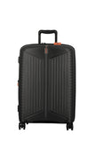 Jump Evae Ev24 Metallic Dark GreyMedium66Cm Expandable Hardsided 8 Wheel Luggage With Tsa Lock, Anti Theft Zipper, Shoe Pouch,