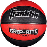 Franklin Sports Grip-Rite 1000 Youth Basketball - Durable Construction - Junior Size Basketball for School, Camp, Home Practice 