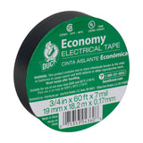 Duck Brand 3/4-Inch by 60 Ft Utility Vinyl Black Electrical Tape, Single Roll (299006)
