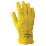 SHOWA 960 KPG Fully Coated PVC Glove, SeamFree Cotton Knit Liner, General Purpose Work, Medium (Pack of 12 Pairs)