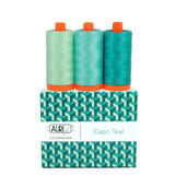 Aurifil Thread CB Capri Teal 3pc