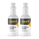 Zeiff Pro-Grade All-Purpose Cleaner & Deodorizer - Deep Cleaning & Odor Eliminating Formula For Professional & Home Surfaces - 3