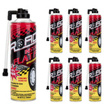 Road Instant Fixes Flat Tire Easy Hose Tire Inflator Air Filler Sealant 16oz (10 Pack)