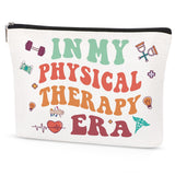 SEAOYOZO Physical Therapy Makeup Bag for Women, PT Gifts PT Appreciation Gift PTA Gift, Physical Therapist Graduation Mental Hea