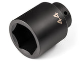 TEKTON 1/2 Inch Drive x 44 mm Deep 6-Point Impact Socket | SID23144