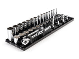 TEKTON 3/8 Inch Drive 12Point Socket and Ratchet Set with Rails, 36Piece (1/41 in.) | SKT13102