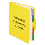 Esselte SER1YEL Personnel Folder, 20 Pt., 239;39; ESSSER1YEL
