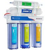 Max Water 5 Stage 50 GPD (Gallon Per Day) RO (Reverse Osmosis) Standard Water Filtration System - Under-Sink/Wall Mount (Without
