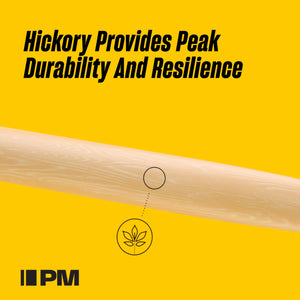 Promark Drum Sticks - 5B Drumsticks - Rebound - Made From Hickory Wood - Drum Accessories - Acorn Tip Drum Sticks -3 Pairs Of Re