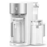 DREO Reverse Osmosis Water Filter Countertop, RO Filtration System, 3:1 Pure to Drain, TDS & Filter Life & 2 Autofill Pitchers, 