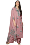 Gosriki Women'S Rayon Viscose Printed Straight Kurta With Pant & Dupatta (Belagavi Purple-Vks01-Gs_5Xl_Purple_Xxxxx-Large),Purple,5,B0DSKS6STD