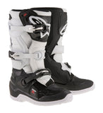 Alpinestars Youth Tech 7S Motocross Boot, Black/White, 4