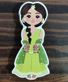 Sellplus MDF Wooden Mehndi for Decoration Art & Craft Decor Home Decoration Wedding Decorations Items (2) (RMMDFW09)