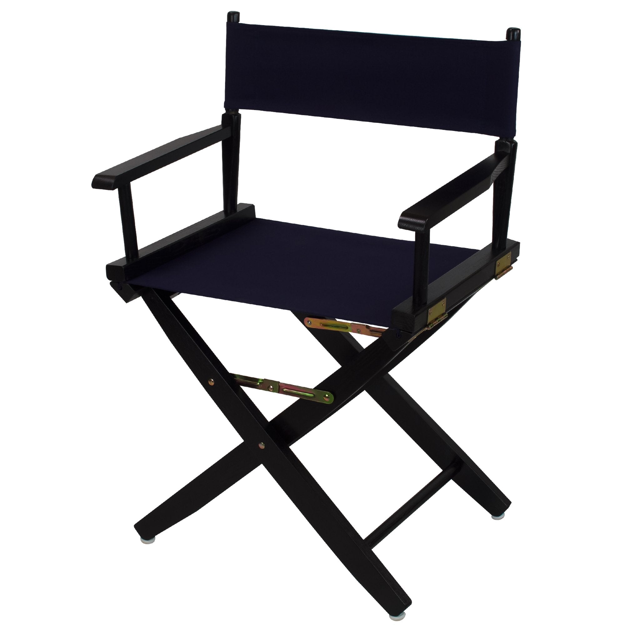 American Trails Extra-Wide Premium 18' Director'S Chair Black Frame With Navy Canvas