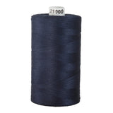 Connecting Threads 100% Cotton Thread - 1200 Yard Spool (Navy)