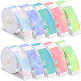 Gersoniel 1600 Pcs Label Tapes Compatible with D30 Label Printer Laminated Labeling Stickers Thermal Labels for Home Office, Wat