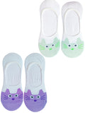 Trubliz Loafer Socks Cotton No Show Low Cut AntiSlip, Invisible Design For Women & Girls, Ideal For Sports, Running, And Hiki
