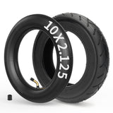 10x2.125 Tire and Inner Tube with 45 Valve Stem Compatible with Self Balancing Scooter, Smart Electric Bike, Bicycle, Tricycle, 