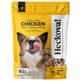 Heckova! Chop Lickin Chicken - Freeze Dried Raw Dog Treats, Real Cuts of Chicken for Training, Meal Topper, High Protein, 15g Pe