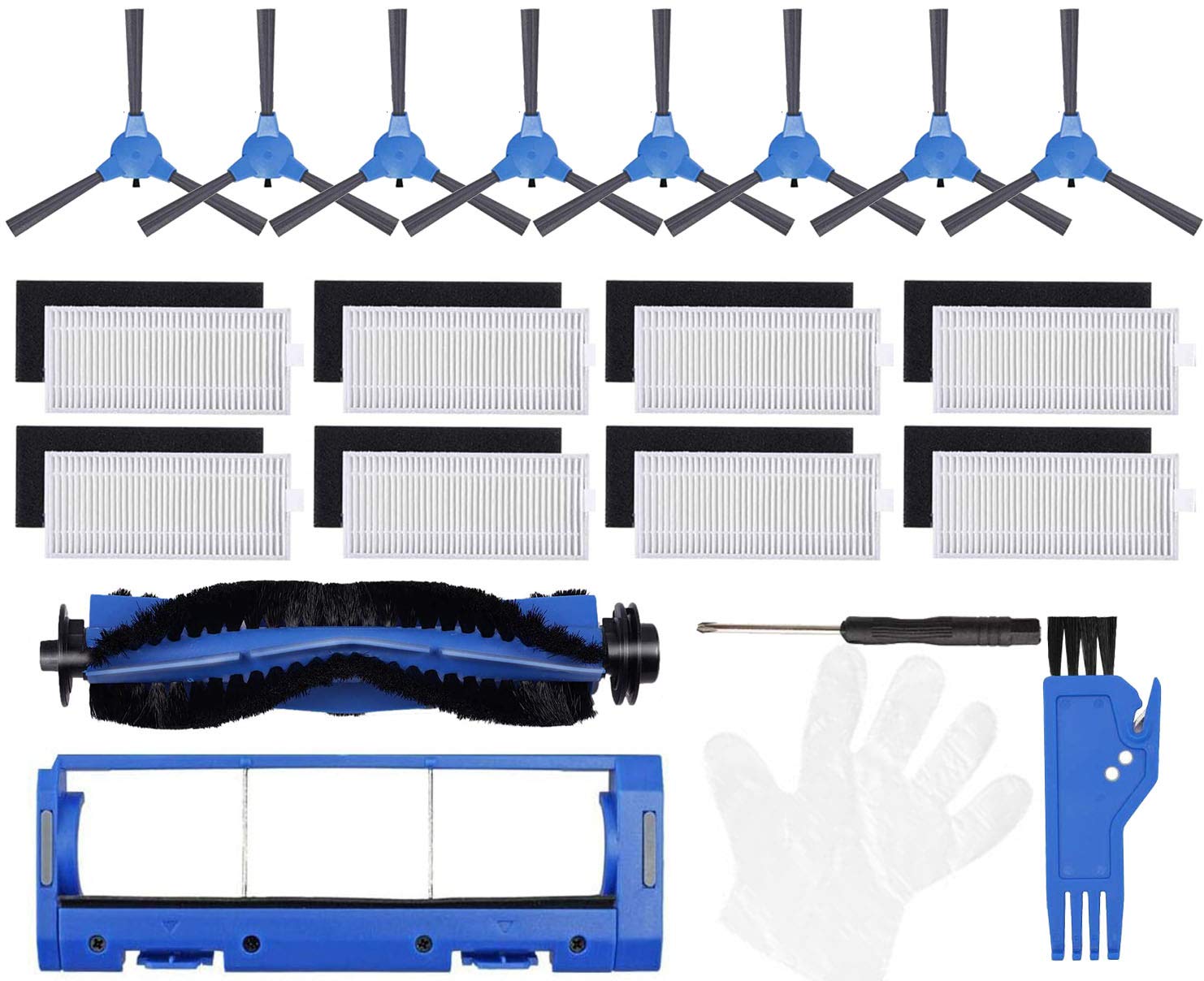 JJ Neumann Replacement Parts Accessories Kit for Coredy R3500 R3500S, R550(R500+), R650, R600, R700, Goovi 1600PA D380, D382, Go