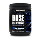 NutraBio Base Pre-Workout Sports Nutrition Powder - Sustained Energy, Mental Focus, Endurance, Hydration - Preworkout for Men an