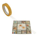 JVCC Cellophane Sealing Tape [Biodegradable] (Cello1): 3/4 in. x 72 yds. (Clear)
