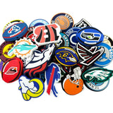 32Pcs Silicone Focal Beads for Pens, Keychain Making, Sports Football Focal Beads Bulk for Beadable Keychain DIY Crafts Necklace