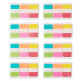 Amazon Basics Rectangular Tabs, 1 inch in Wide, 480 Pieces, Assorted Colors, 8 Dispensers/Pack
