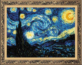 Riolis 1088 - Starry Night After Van Gogh'S Painting - Counted Cross Stitch 15.75 X 11.75 Zweigart 14Ct. White Aida 26 Color