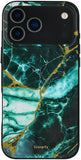 SCORPIFY for iPhone 17 Pro Max Case [Compatible with MagSafe] with Emerald Green Marble Design, Cute Magnetic Phone Cover for Wo