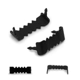 Sawtooth Picture Hangers No Nail 100 Pack 1 Inch Black Sawtooth Hanger