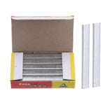 HARFINGTON 2800pcs 1003J 20Ga 3/7-inch Crown 1/8-inch Staples U-Shaped Galvanized Straight Brad Nails with Storage Box for Woodw