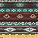 Erosebridal Western Boho Fabric by The Yard,Southwestern Aztec Waterproof Outdoor Fabric,Ethnic Tribe Upholstery and Home Accent
