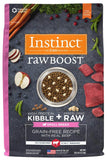 Instinct Raw Boost Small Breed, Natural Dry Dog Food with Freeze Dried Pieces, High Protein, Grain Free Recipe - Real Beef, 10 l