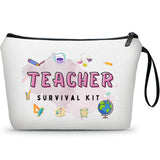 Teacher Appreciation Graduation Gifts for Women New Daycare Future Teacher Unique Small Makeup Cosmetic Bag