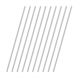 VictorsHome 2mm x 200mm 304 Stainless Steel Round Rod, Metal Solid Shaft Rods Lathe Bar Stock for DIY Crafts Model Car Helicopte