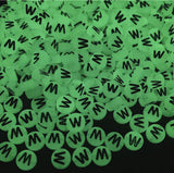 200PCS Letter Beads Glow in The Dark 4x7mm Acrylic Alphabet Letter W Beads for Jewelry Making Bracelet