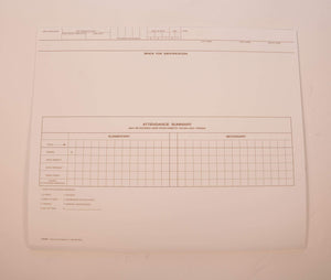 Hammond & Stephens Cumulative Record Folder - Grades K - 12, 18-5/8 L x 11-7/8 W in, 1/2 in Expansion, Pack of 25