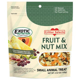Fruit & Nut Mix (3.52 oz.) - Healthy & Unique Mixed Nuts & Dried Fruit Treat - Sugar Gliders, Squirrels, Marmosets, Parrots, Bir