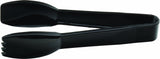 Carlisle FoodService Products Carly Salad Tong, 6 Salad Tong, Black (12 Pack)