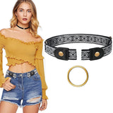 Palay Waist Belt For Women Stylish Boho Stretchy Buckle Free Elastic Belts Adjustable BuckleFree Invisible Elastic Ladies Belt 