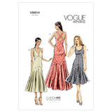 Vogue Patterns V8814 Misses Dress, Size E5 (14-16-18-20-22)