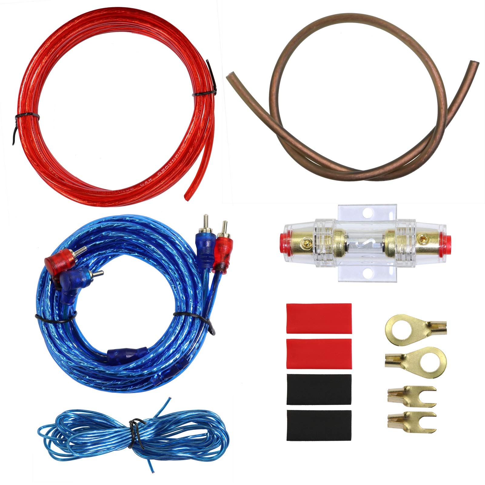 10 Gauge Car Amp Wiring Kit -Welugnal A Car Amplifier Install subwoofer Wire Wiring Kits Helps You Make Connections and Brings P