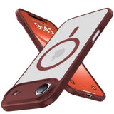 Maozis Magnetic Shockproof for iPhone Air Case,[Camera Protection][Compatible with Magsafe][Non-Slip][Mil-Grade Protection] Slim
