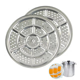 FONLLAM 2Pack Stainless Steel Canner Rack - 11-Inch Pressure Cooker Rack for Pressure Canner - Compatible with Presto, All-Ameri